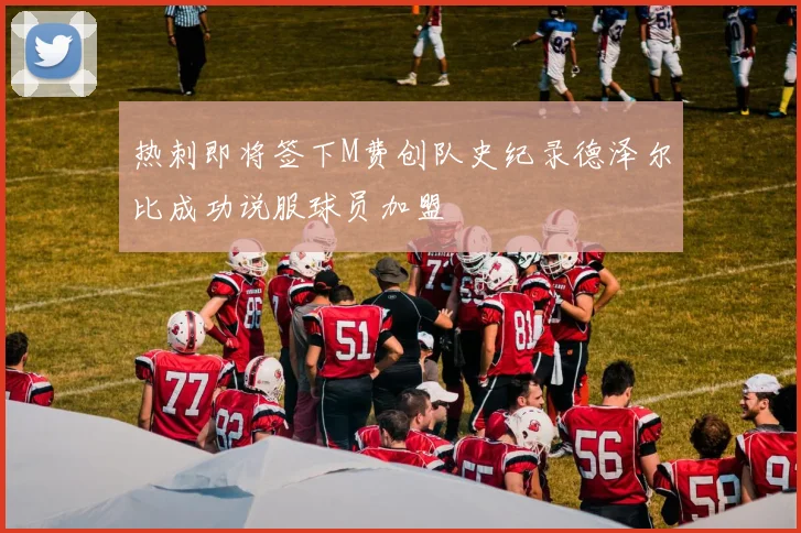 热刺即将签下M费创队史纪录德泽尔比成功说服球员加盟
